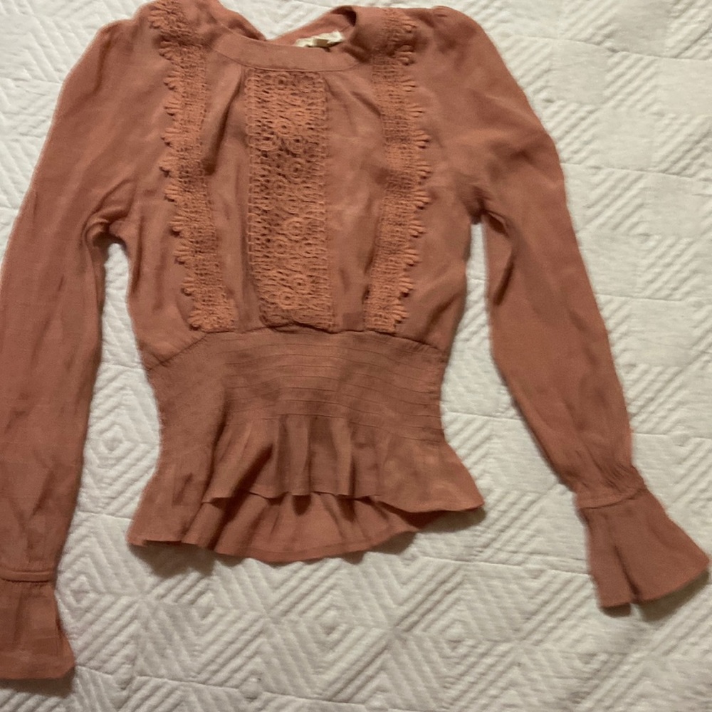 size m girls long sleeve beautiful fall color new without tags.